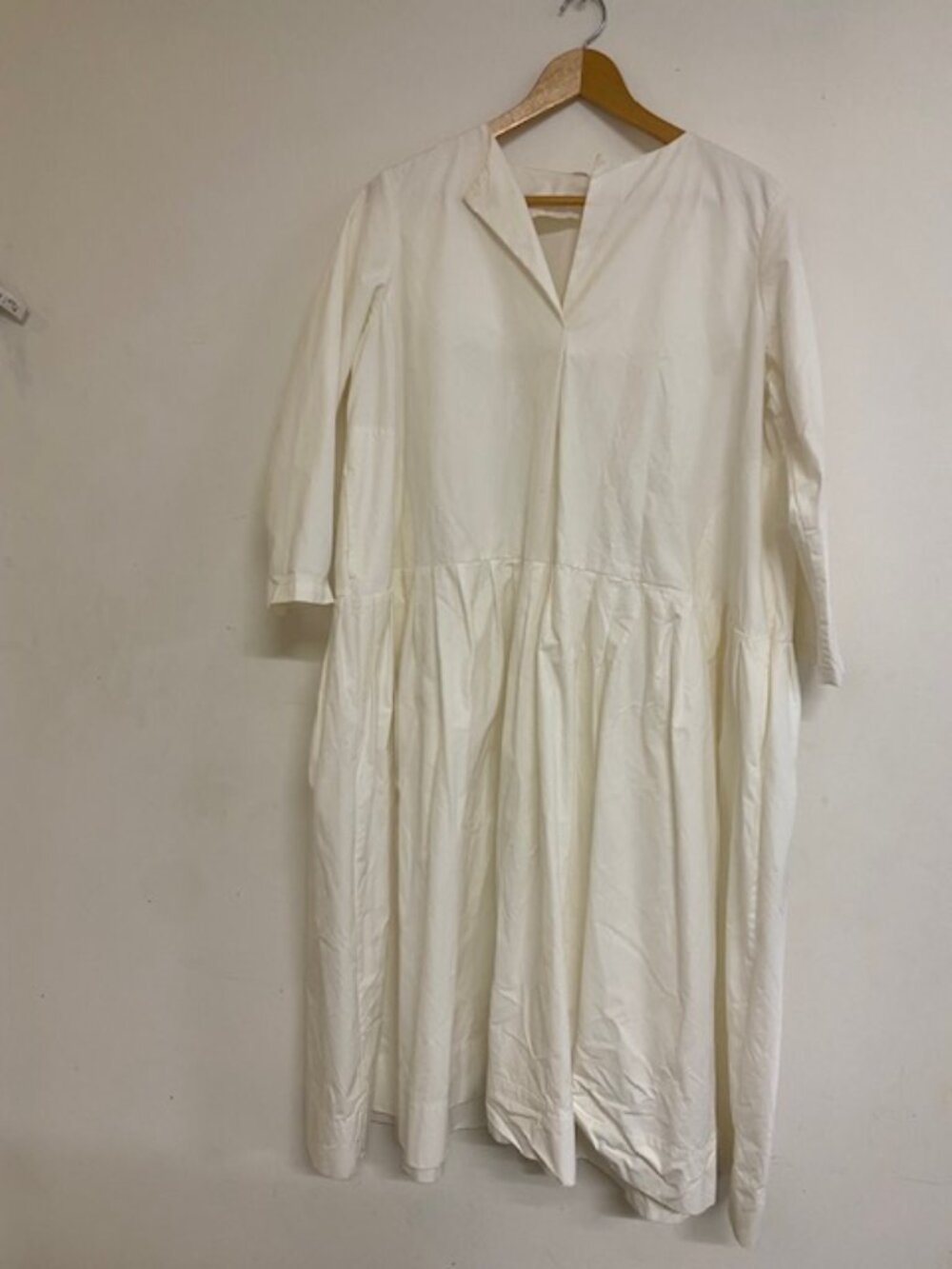 Ricorrrobe Long Sleeve Waxed cotton dress M